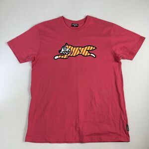 ICECREAM‎ YIKES STRIPES S/S SHORT SLEEVE TEE CHILI PEPPER PINK MENS LARGE